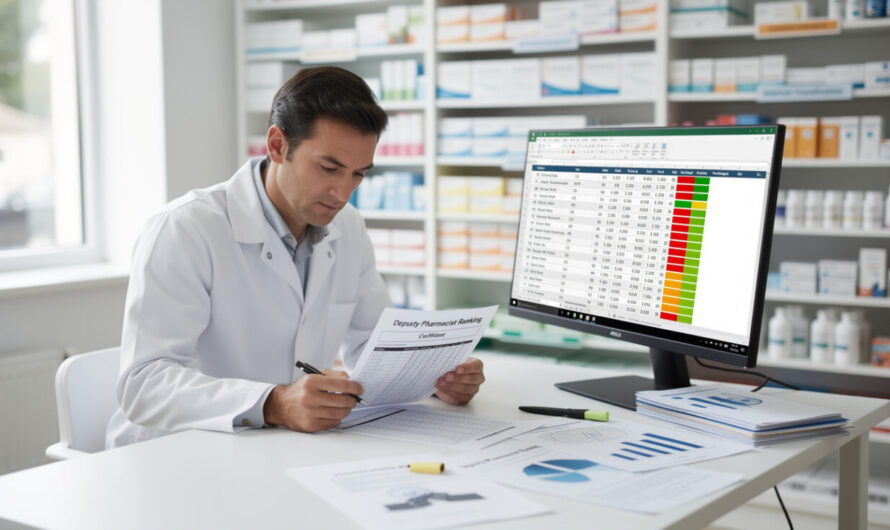 Coefficient d’un pharmacien adjoint : comment vérifier son classement ?