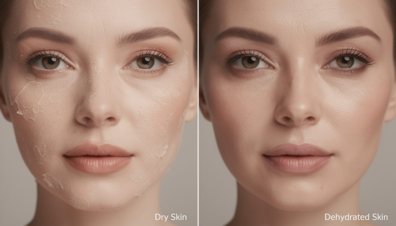 découvrez comment distinguer une peau sèche d'une peau déshydratée et apprenez les soins adaptés pour chaque type afin de retrouver un teint éclatant et confortable.