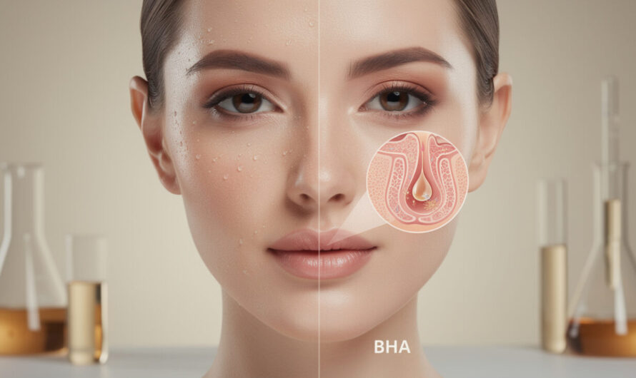 Acides exfoliants AHA et BHA : quelles différences pour la peau ?