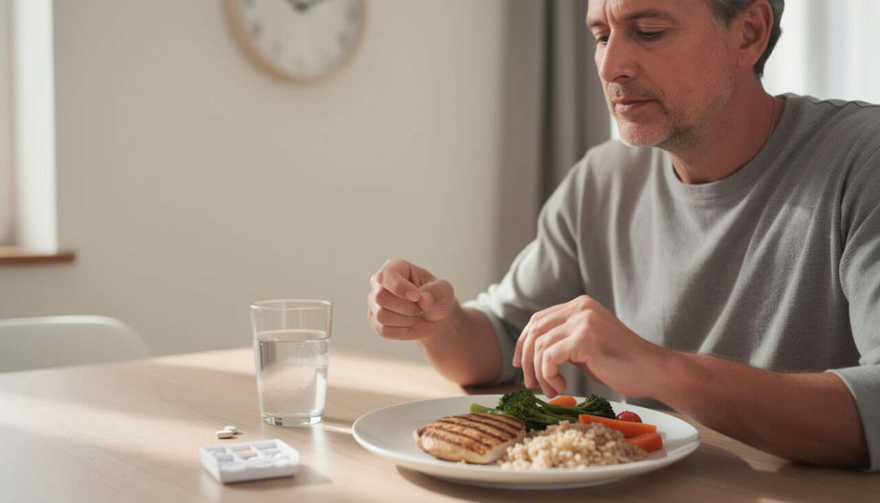 avant, pendant ou après le repas : découvrez pourquoi le moment de prise peut influencer l’absorption, l’efficacité et la tolérance d’un médicament.
