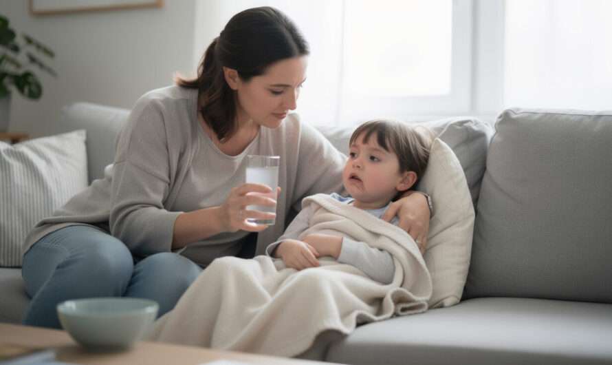 Gastro-entérite chez l’enfant : comment repérer les signes de déshydratation ?